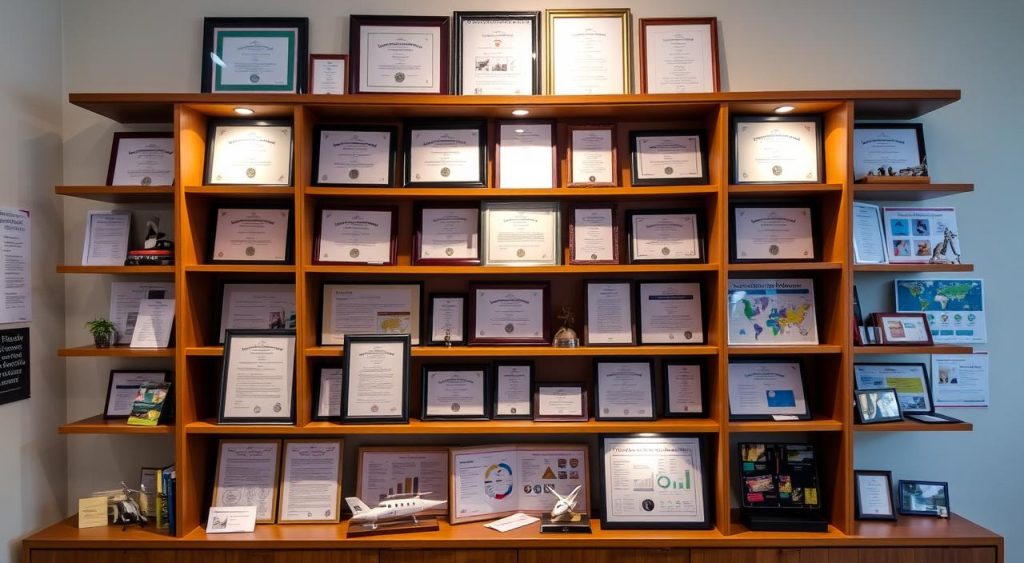 Displaying Academic Achievements and Projects